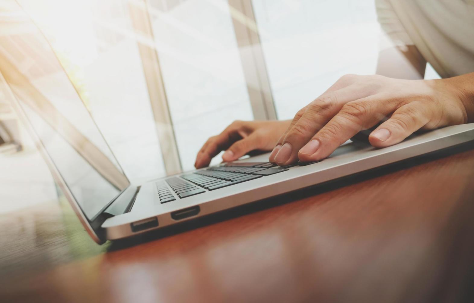 Students collaborating on front-end development projects